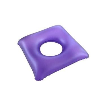 Imagem de Almofada Quadrada Dágua Ortopédica Bioflorence AntiEscaras Alívio de P