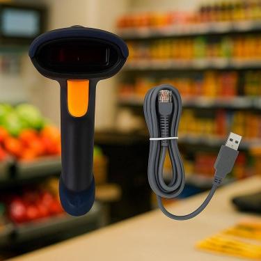 Imagem de Leitor Código Usb Scanner Para Leitura De Código De Barras