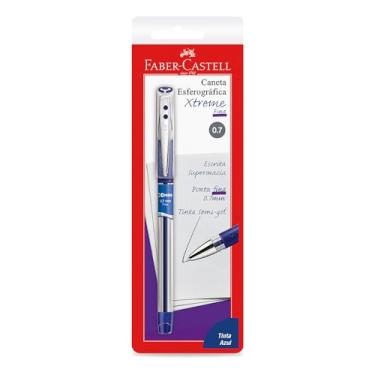 Imagem de Caneta Esferográfica, Faber-Castell, Xtreme, 0.7mm, SM/XT07AZ.N, Azul