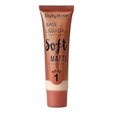 Imagem de Base Líquida Soft Matte Nude 1 - Ruby Rose