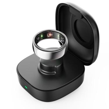 Imagem de Estojo de carregamento sem fio VOVELF compatível com Oura Ring Gen3