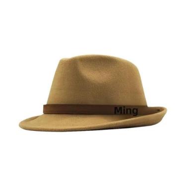Imagem de Chapéu De Lã Jazz Vintage Feminino Outono Inverno Respirável Moda Casu