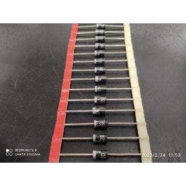 Imagem de 10x Diodo Schottky 1n5820 3amp 20v