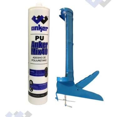 Imagem de Cola Pu 40 Placa Revestimento Pvc 3d + Aplicador - Anker do Brasil, CI