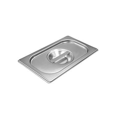 Imagem de Tampa para Cuba Gastronômica 1/4 Inox, Prata, Zahav