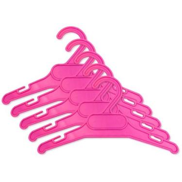 Imagem de Kit Cabides Girl Pink Tamanho Baby Até 05 Anos Com 30 Unidades - Russo