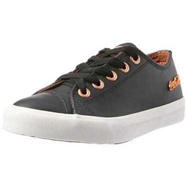 Imagem de Tênis Coca-Cola Shoes, Atlanta Leather, Feminino, Preto/Cobre, 39