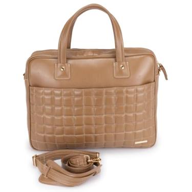 Imagem de Pasta Executiva Feminina Matelasse Notebook Couro Helena Sifra