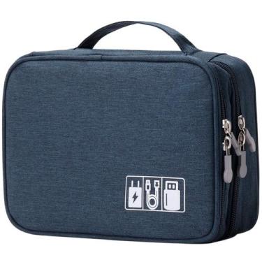 Imagem de Bolsa organizadora de cabos de viagem mygreen Electronic Organizer