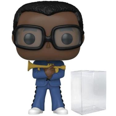 Imagem de Figura de vinil Funko POP Icons: Miles Davis com protetor de caixa