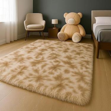 Imagem de Tapete Felpudo Para Sala E Quarto 1,00 x 1,50(BEGE MESCLADO)