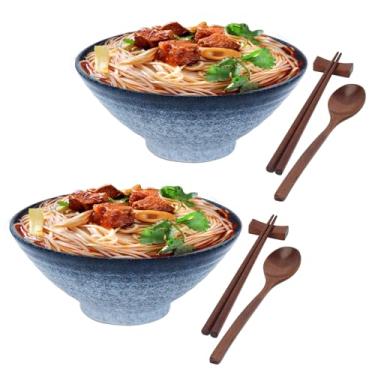 Imagem de Kytree Conjunto de 2 tigelas de ramen (azul)