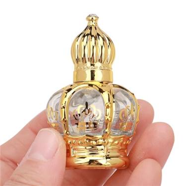 Imagem de KIIFENG Frascos de óleo essencial vintage de 15 ml, perfumes, garrafas vazias de armazenamento, vintage, vazio, artificial, recarregável