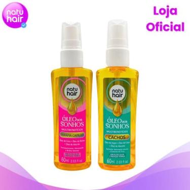 Imagem de Kit Óleo dos sonhos Terapia Capilar + Óleo dos sonhos Cachos Natuhair 
