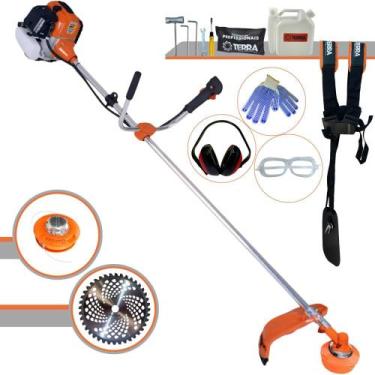 Imagem de Roçadeira Cortador de Grama À Gasolina Terra GR520-XP 52cc Motor 2 Tem