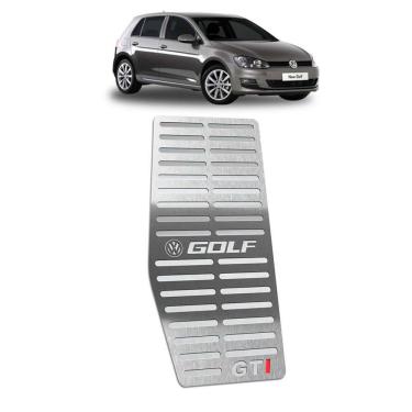 Imagem de Descanso De Pé Em Aço Inox Prata Golf Gti 1999 A 2013