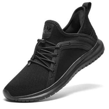 Imagem de ALEADER Tênis Feminino Slip-On, Energycloud Comfort Fashion Sneakers, Preto, Tamanho 7,5