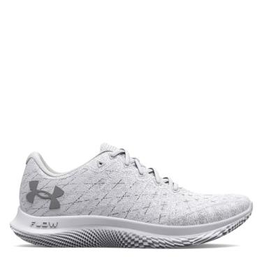 Imagem de Under Armour Tênis de corrida feminino Flow Velociti Wind 2, Branco-halo cinza, 38