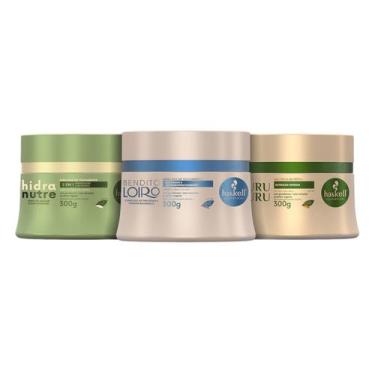 Imagem de Kit Cronograma Haskell Cabelos Loiros Bendito Loiro + Murumuru + Hidra