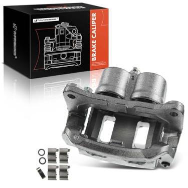 Imagem de A-Premium Conjunto de pinça de freio a disco com suporte compatível com modelos selecionados Ford e Lincoln - Edge & MKX 2007 2008 2009 2010, V6 3.5L - Lado esquerdo do motorista dianteiro