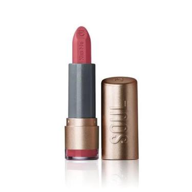 Imagem de Batom Mate Rosa Pink Nude SOUL Kiss Me 3,7g - Eudora