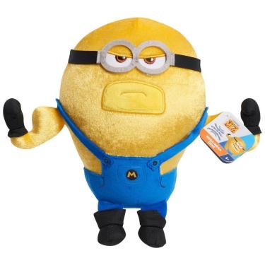 Imagem de Pelúcia Mega Dave do Minions com 23 cm de Altura para Crianças Acima de 3 Anos, Just Play 50519