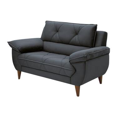 Imagem de Sofá 2 Lugares Linoforte Dezzani Grafite