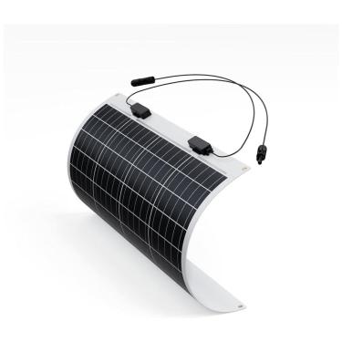 Imagem de Painel Solar, Monocristalino e extremamente flexível, 50W, 12V, 1 unidade, RENOGY RNG 50DB H, Branco