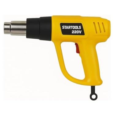Imagem de Soprador Térmico 2000W 220V com Bico Removível, Controle de Temperatura e Fluxo de Ar Ajustável, Ideal para Decapagem de Tinta, Solda Plástica, Secagem, Encolhimento de Tubos e Uso Profissional
