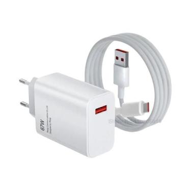 Imagem de Carregador USB De Carregamento Rápido 67W Para Xiaomi Redmi Note Poco,