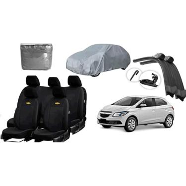 Imagem de Capa de couro +Capa de cobrir + Limpador de para - brisa -GM Onix 13-17