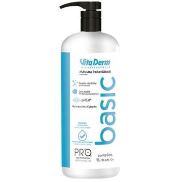 Imagem de Máscara Instantânea Pro Basic 1000ml - Vita Derm - Hidratação e Brilho