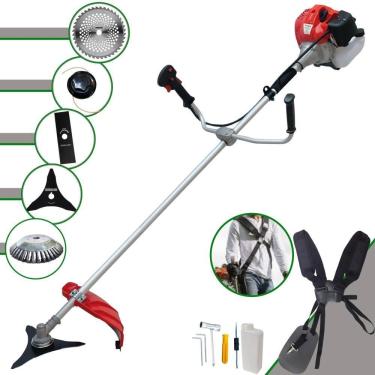 Imagem de Roçadeira Cg430p C- Carretel + Faca 2p 3p 40d E Disco Escova