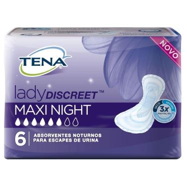 Imagem de Absorvente Geriátrico Tena Maxi Night 6 Unidades