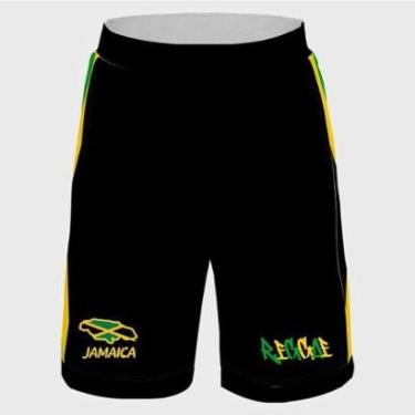 Imagem de Bermuda | Short do Reggae Bob Marley Jamaica-Masculino