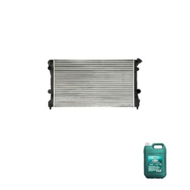 Imagem de Kit Radiador GM S10 2.2/2.4 1995 a 2012 + Água Desmineralizada Radiadornaq 5 Litros