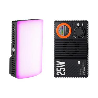 Imagem de Diyeeni Mini Luz de Vídeo RGB, Luz de Câmera LED Portátil, 1800-9000K, 20 Efeitos, CRI 95+, Iluminação de Foto e Vídeo, Bateria de Longa Duração, Orifício de Parafuso de 1/4 de Polegada