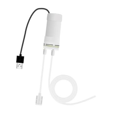 Imagem de Fxzqgnh Mini Bomba de Água Portátil com Alimentação USB E Autoescorvante para Sistemas de Irrigação - Manual de Instruções, Tubo 3M