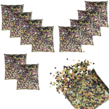 Imagem de Kit 10 Pacotes Confete Carnaval Diversão - DREAM IN BOX
