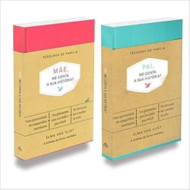 Imagem de Kit Pai e Mãe, Me Conta Sua História  Capa Dura - 2 Livros - SEXTANTE,