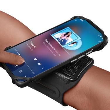 Imagem de Suporte de telefone para corrida da MMOBIEL - braçadeira de corrida giratória de 360° - Suporte de telefone de corrida para iPhone 16 15 14 13 Pro Max, Samsung Galaxy S24 S23 Series - Serve para todos