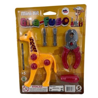 Imagem de Brinquedo MiniKit Girafa Gira-Fuso 1020 Paki Toys
