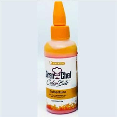 Imagem de Color bits cobertura 50g gran chef, Amarelo