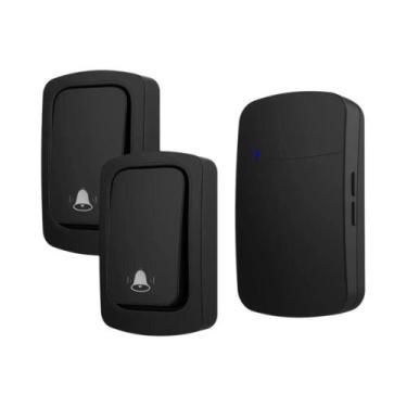 Imagem de Campainha Sem Fio À Prova d'Água, Autossuficiente, Sem Bateria Necessá