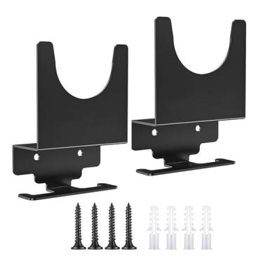 Imagem de 2 UNIDADES Suporte para Esmerilhadeira Angular de Alta Resistência Montado em Parede a Maioria das Ferramentas 5 Polegadas com Apoio Cabo Elétrico Design Universal Organização Oficina Garagem e Casa C