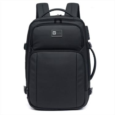 Imagem de Mochila Executiva Hang Loose Masculina Reforçada Usb Com Cadeado Mala 17 Litros-Masculino