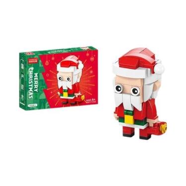 Imagem de Blocos De Montar De Vila Natalina, Brinquedo De Árvore, Tijolos De Enc