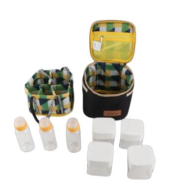 Imagem de Kit de especiarias de viagem, recipientes de especiarias de acampamento, tempero portátil 7 caixas para casa cozinha acampamento caminhadas viagens churrasco sal açúcar tempero seco(Preto)