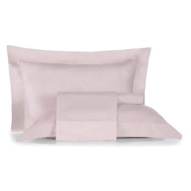 Imagem de Jogo de Cama Casal 4 Peças Altenburg Algodão Lux 200 Fios  Inspire Rosa
