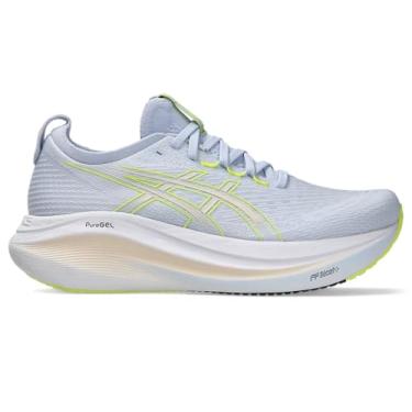 Imagem de ASICS Gel-Nimbus 27 feminino, Azul, desbotado, pérola, rosa, 38